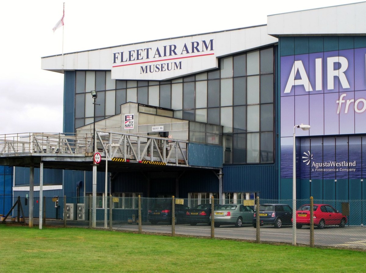 The Fleet Air Arm Museum building at RNAS Yeovilton